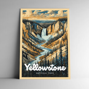 Yellowstone National Park Poster / Postcard