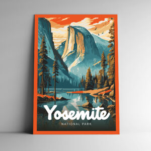 Yosemite National Park Poster / Postcard