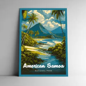 American Samoa National Park Poster / Postcard