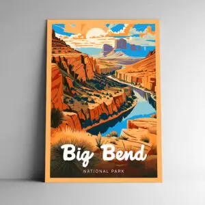 Big Bend National Park Poster / Postcard