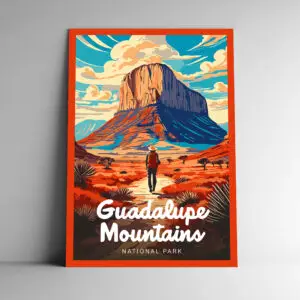 Guadalupe Mountains National Park Poster / Postcard