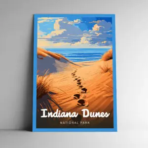 Indiana Dunes National Park Poster / Postcard