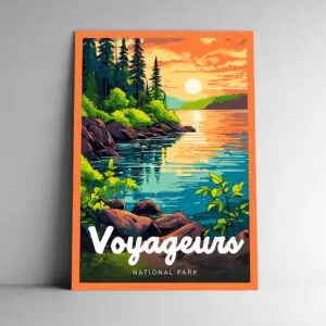 Voyageurs National Park Poster / Postcard