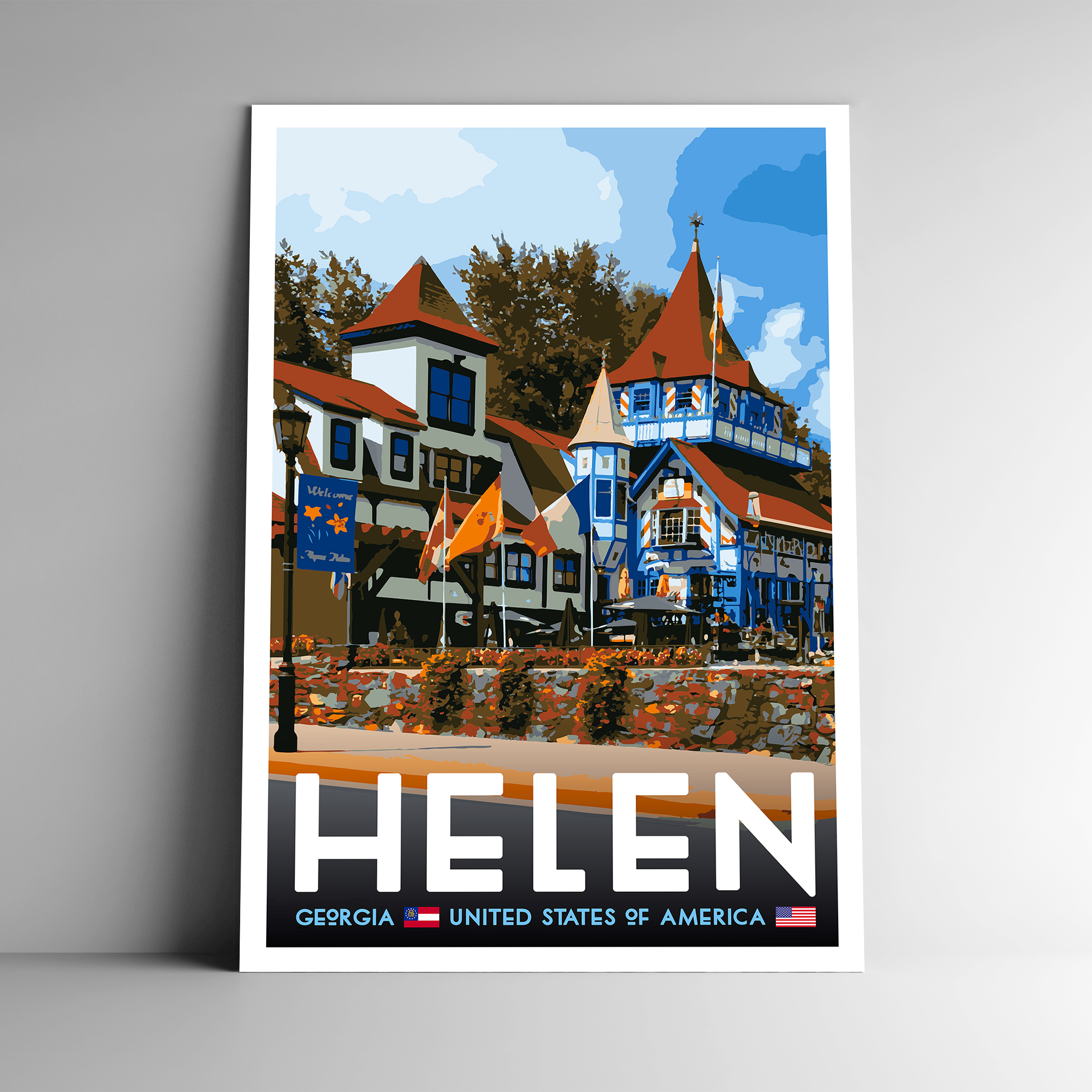 Helen Georgia Poster / Postcard