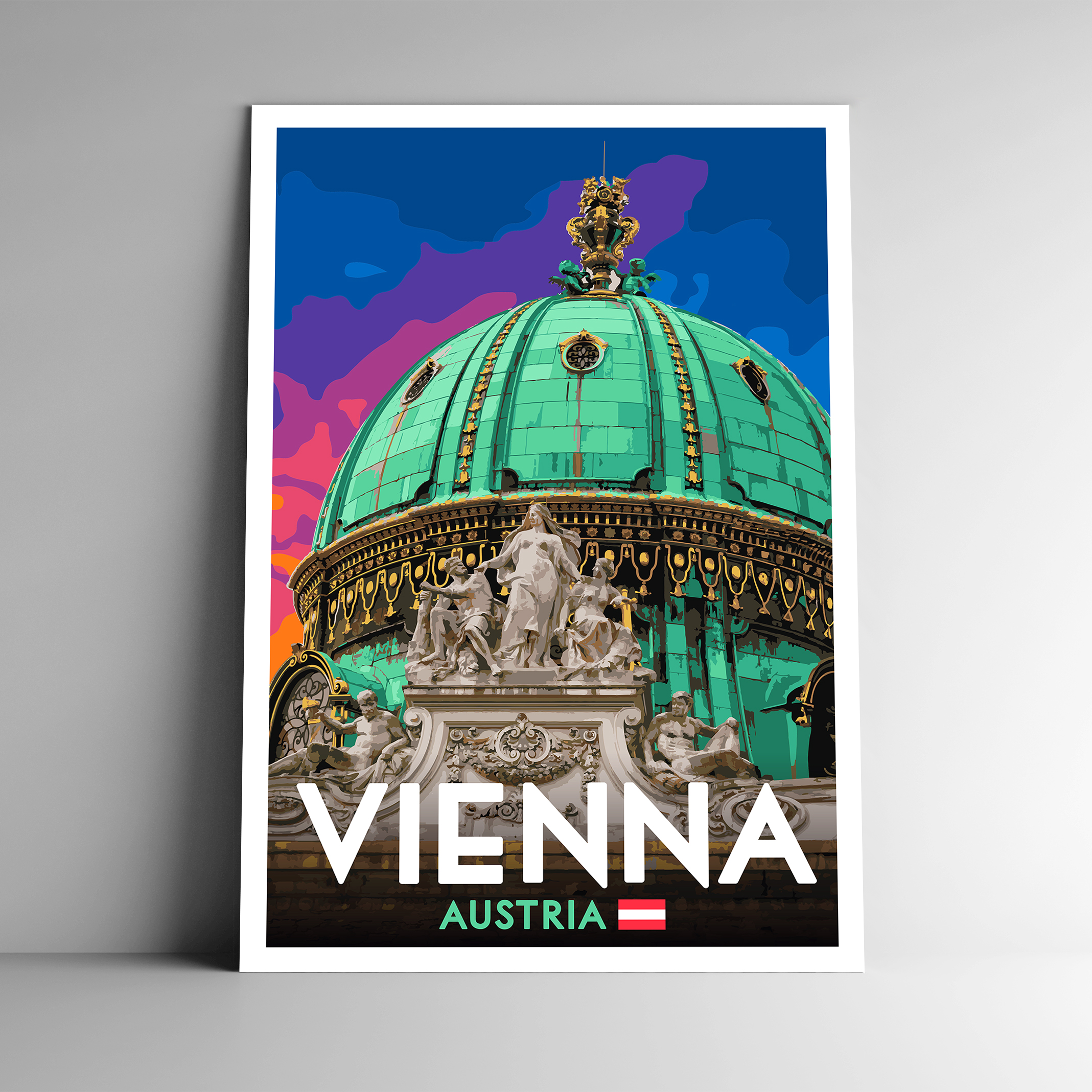 Vienna Austria Poster / Postcard